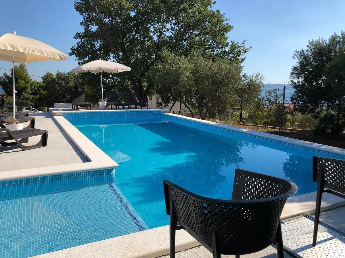 Appartement The View Split. Highlight With Roof-Top-Terrace And Pool Kaštela Croatie